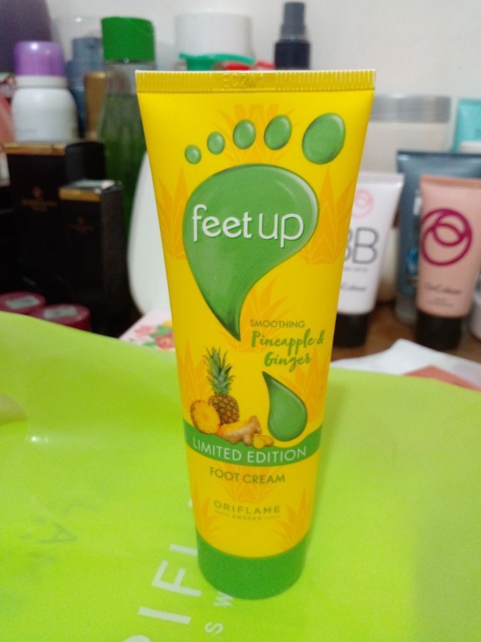 کرم مراقبت از پا آناناس و زنجبیل فیت آپ اوریفلیم