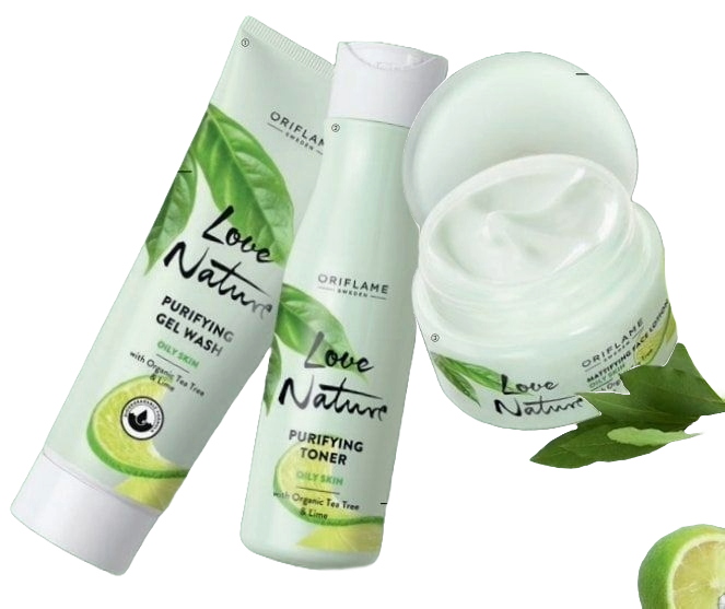 ست لوسیون و ژل شستشوی و تونر صورت تی-تری لیمو لاونیچر اوریفلیم