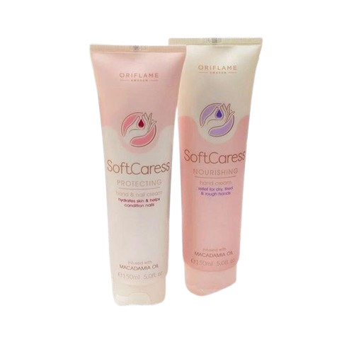 کرم دست و ناخن فندق SoftCaress اوریفلیم