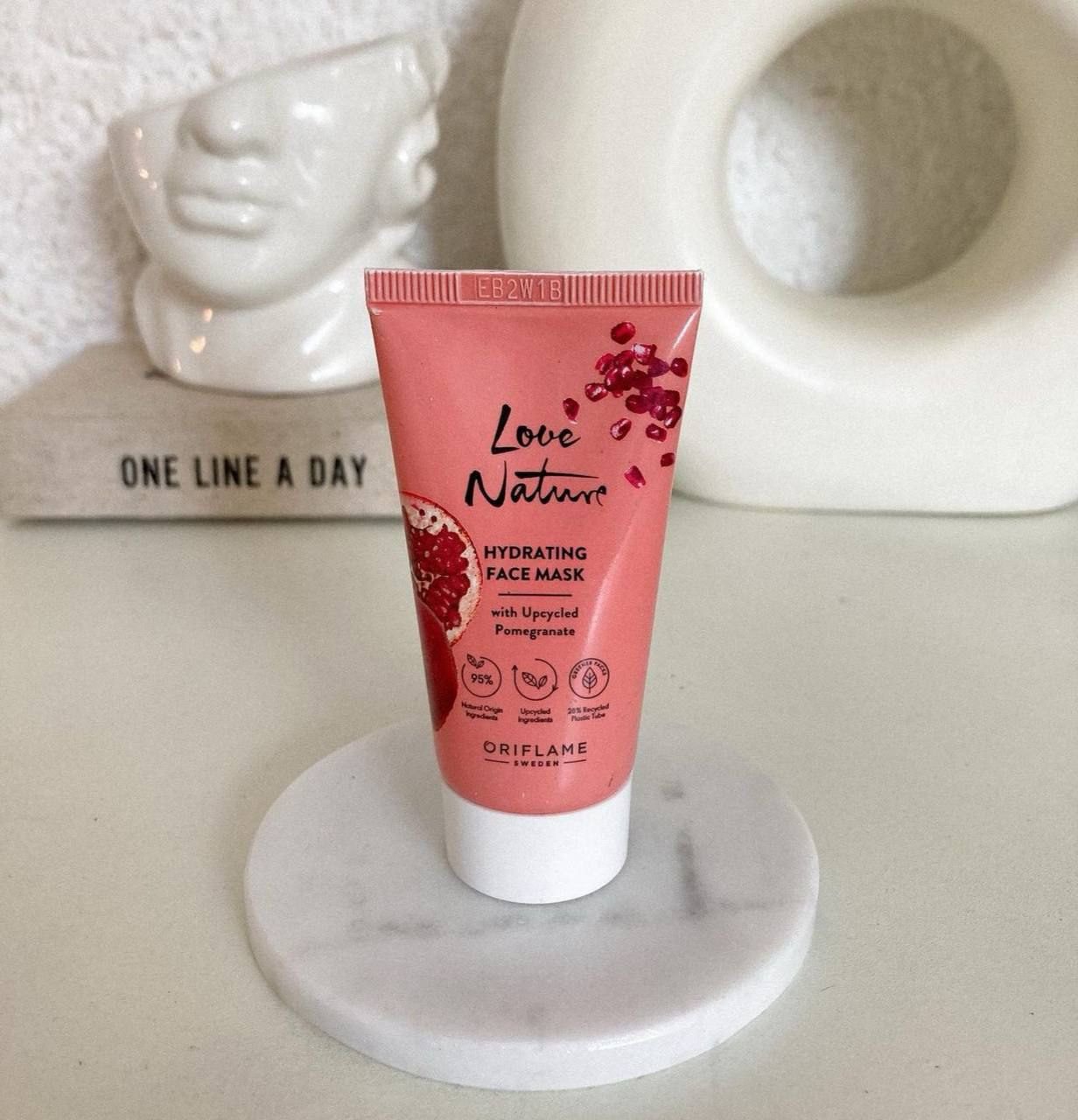 ماسک آبرسان پوست صورت حاوی انار لاونیچر اوریفلیم