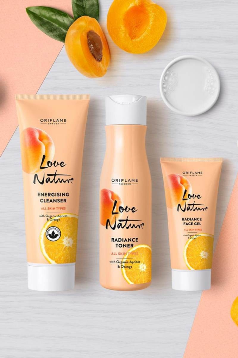 کرم ژل لاونیچر حاوی عصاره پرتقال و زردآلو اوریفلیم